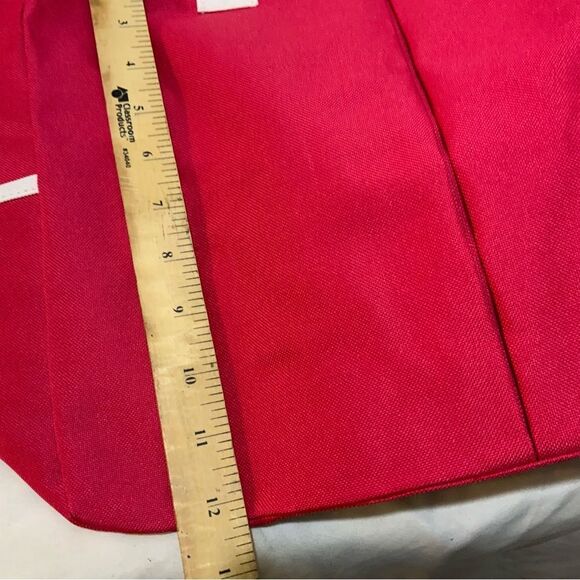 Lancôme NEW pink white large tote shopper bag nylon canvas - Picture 6 of 9